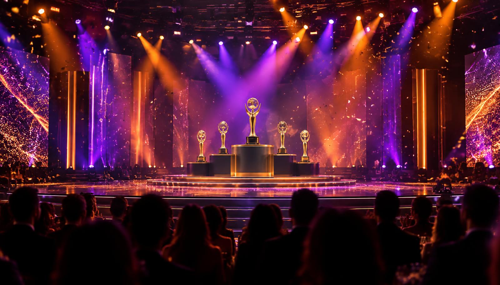 Hall of Fame Awards stage